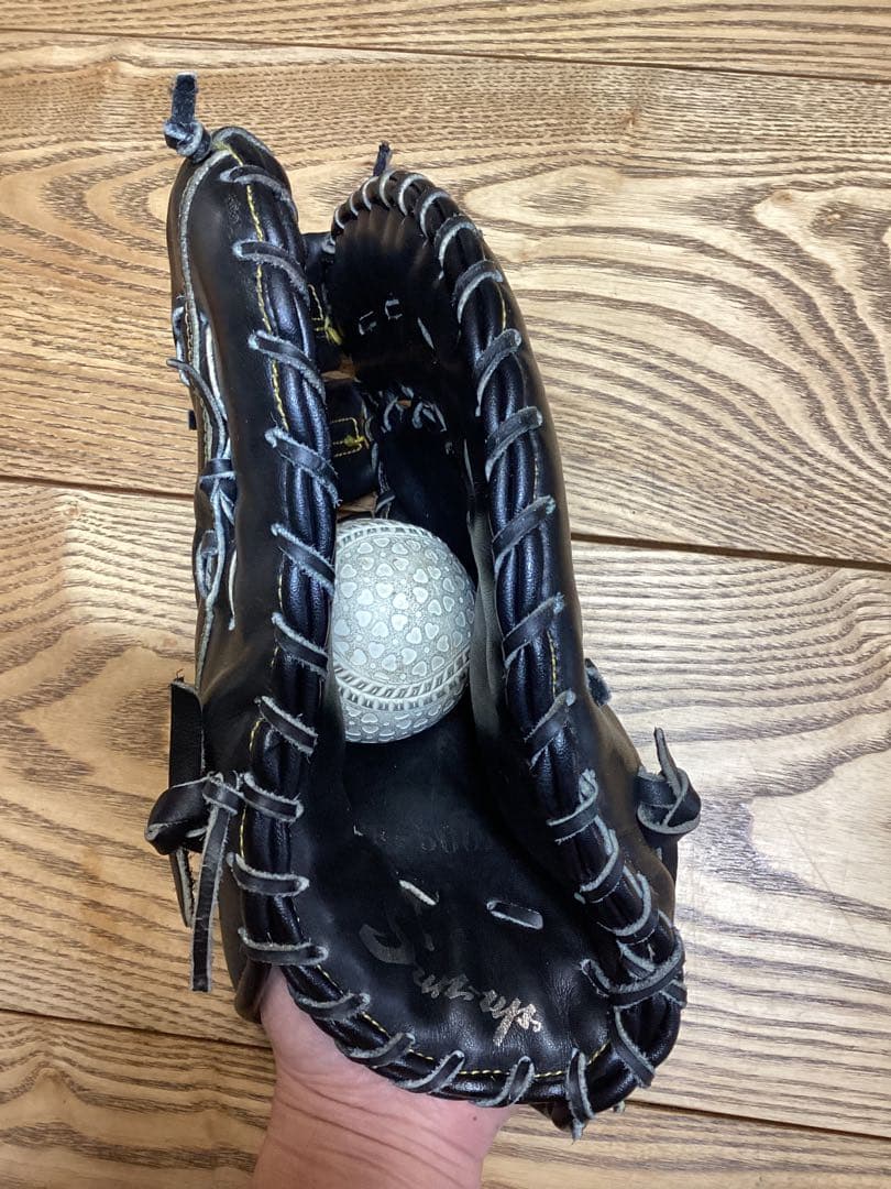 即戦力 良型 軟式野球 ファーストミット サンアップ レア ヤクルトスワローズ