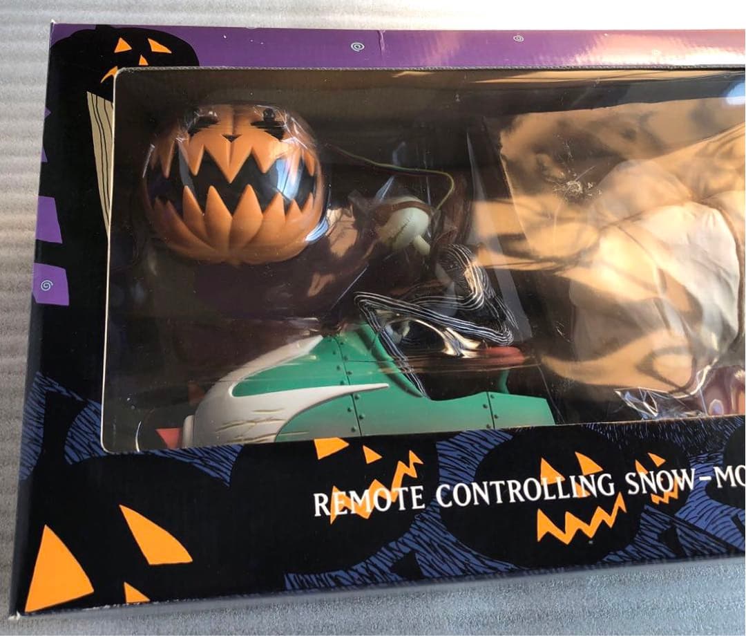未開封 ナイトメアビフォアクリスマス リモコントイスノーモービル