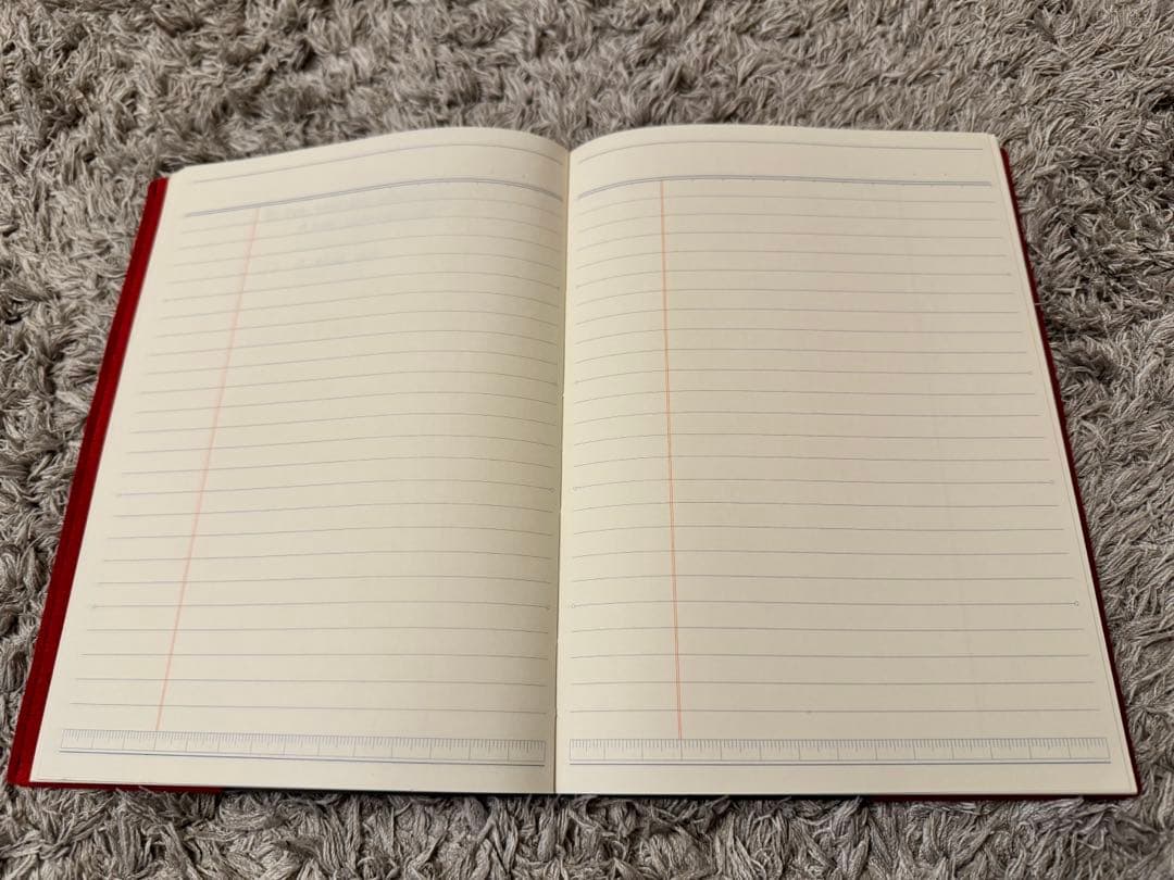 慶応　連合三田会　レザーカバーノート