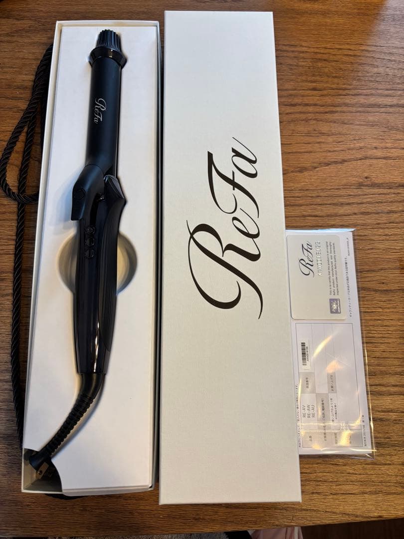 ReFa カールヘアアイロン 26mm ブラック