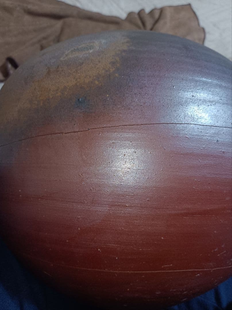 古備前 木村長十郎作 大壺