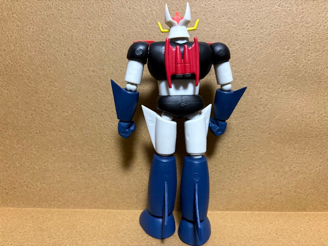 【当時物】激レア グレートマジンガー 未塗装白原型＆彩色済みソフビ 3体セット