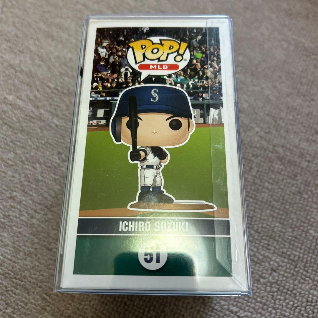 当日のチケット付！イチロー、Funko POP人形、シアトル球場限定＋写真