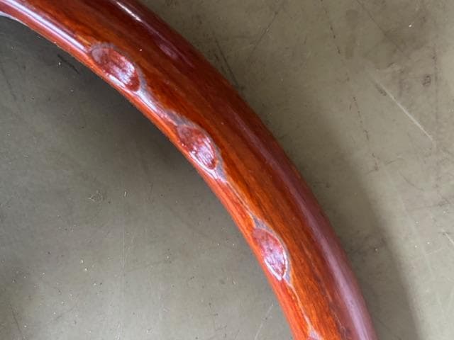 NARDI ウッドステアリング 直径37cm