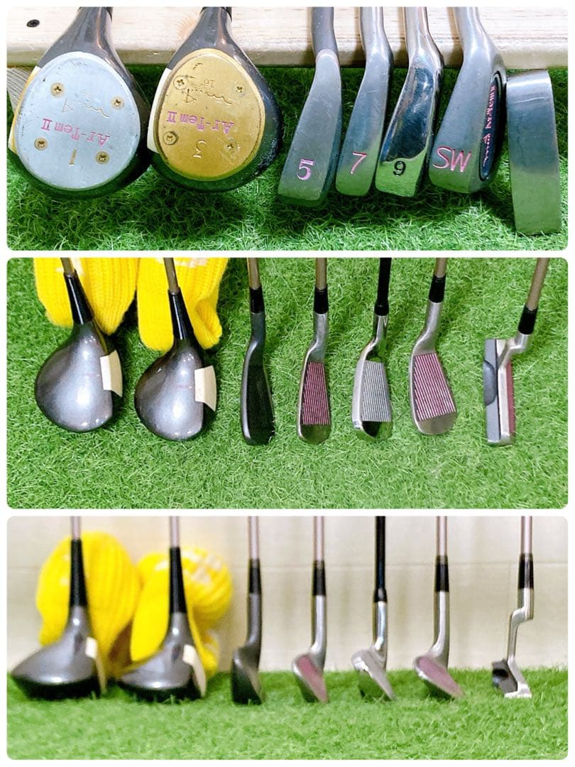 10 初心者オススメ　ゴルフクラブセット　レディース　FLEX L