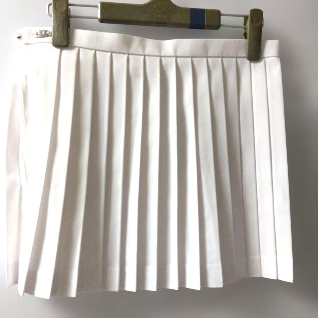 プリーツスコート W72 ホワイト GOSEN