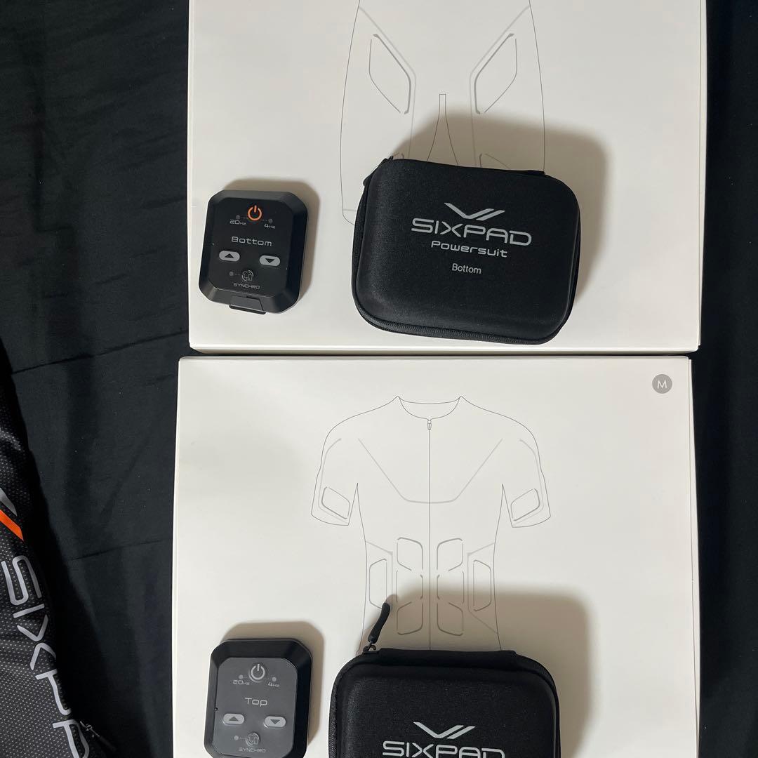SIXPAD PowersuitEMSフィットネススーツ上下セットMサイズ正規品
