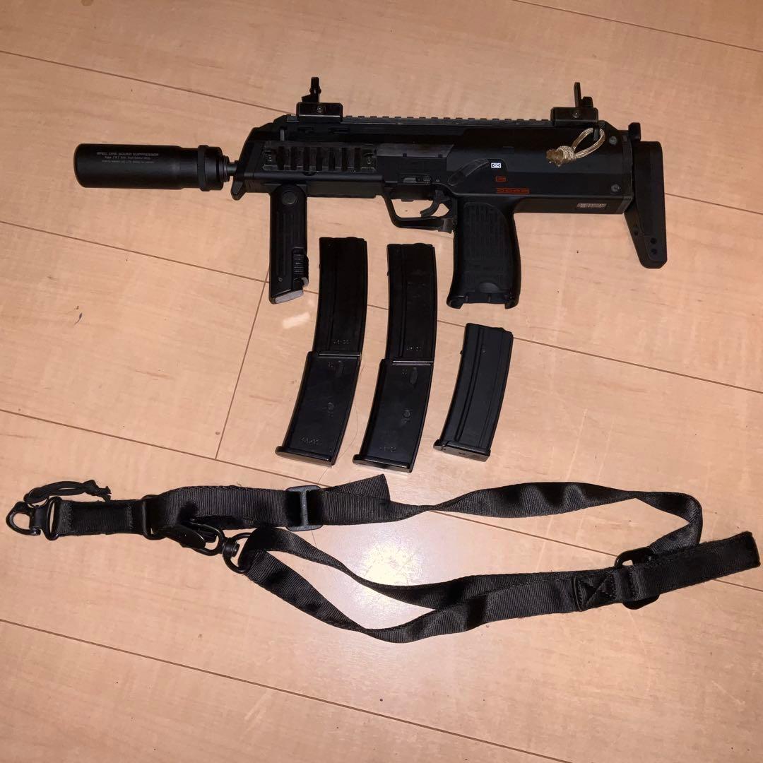 東京マルイ 電動 H&K MP7A1 HK スペアマガジン&サプレッサー他