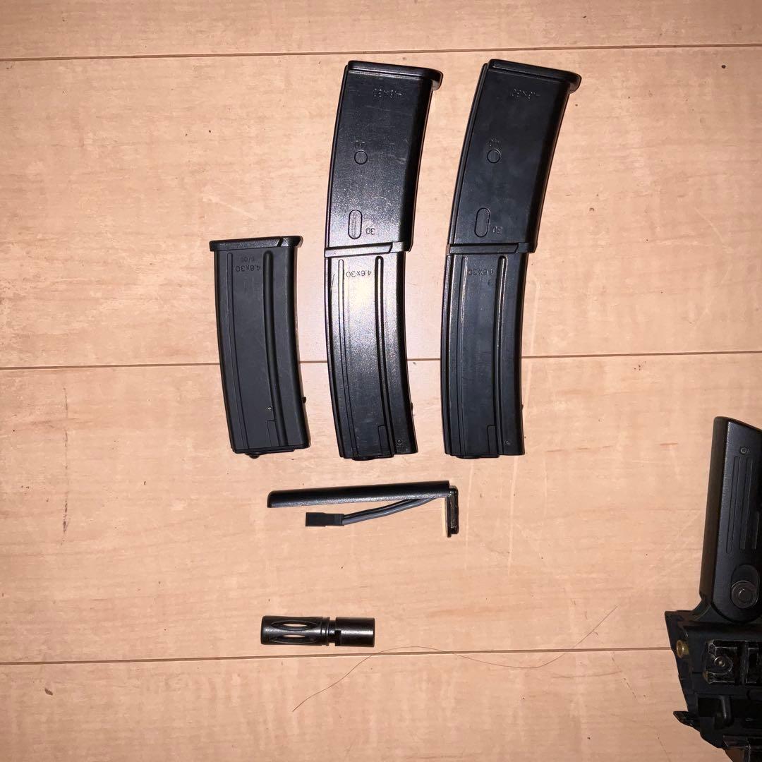 東京マルイ 電動 H&K MP7A1 HK スペアマガジン&サプレッサー他