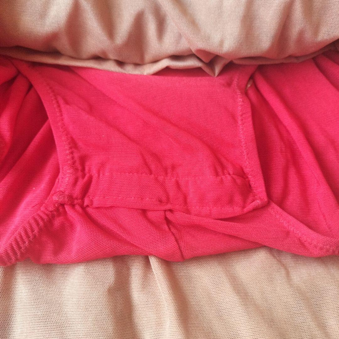 社交ダンス　ドレス赤