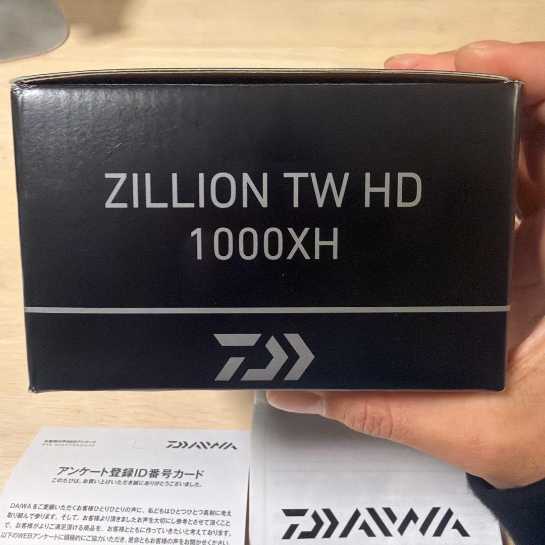 22ジリオン TW HD 1000 XH 右巻き/ ダイワ/ベイトリール