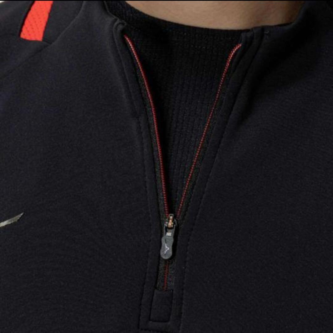 モレリア トレーニングトップ ブラック　サイズL