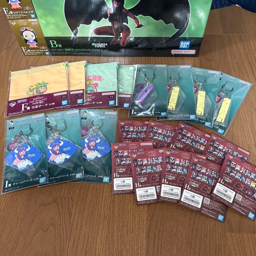 一番くじ　ワンピース　メモリーオブヒロインズ　A賞,B賞ラストワン＋下位賞セット