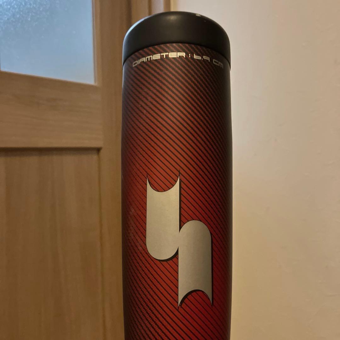 【美品】ほぼ新品　MMジュニア80cm軟式少年用バット　トップバランス