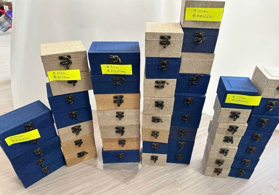 印箱　ケース　印鑑　箱　篆刻　書　76点　@300〜