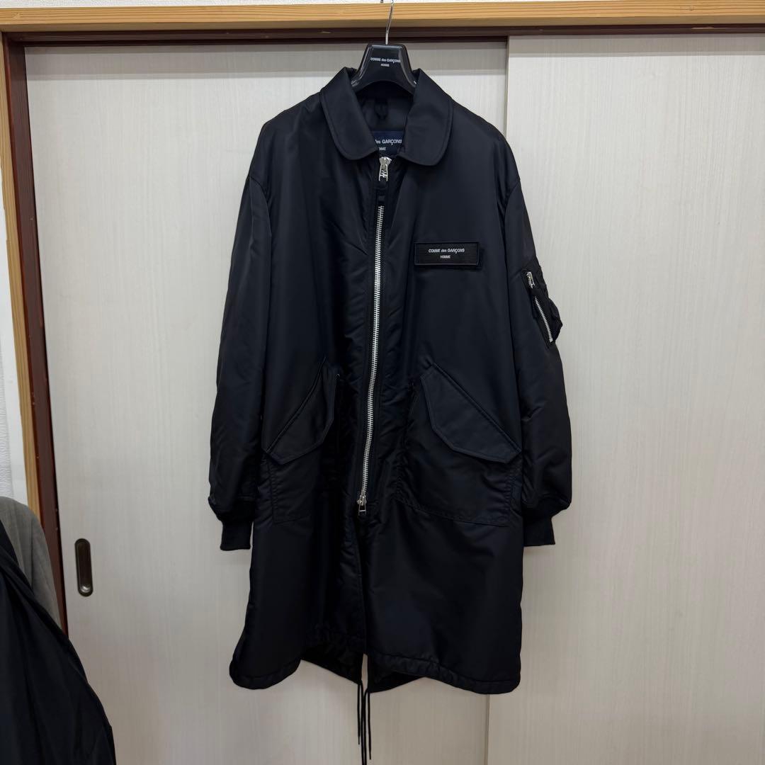 ジャケット・アウター COMME des GARCONS HOMME NYLON TWILL COAT