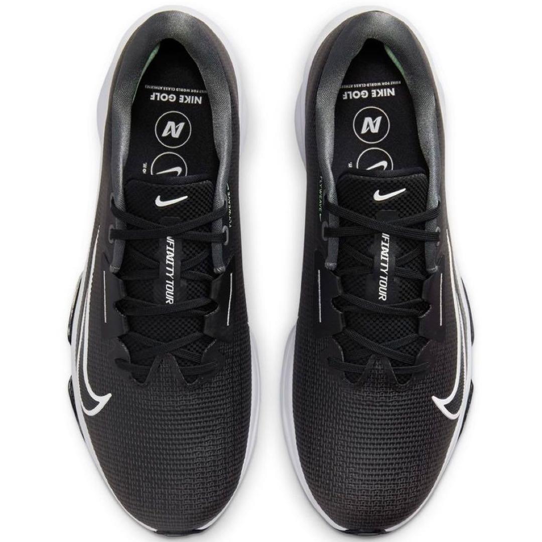 ナイキ ゴルフ インフィニティ ツアー 27.5 シューズ スパイク 靴 黒