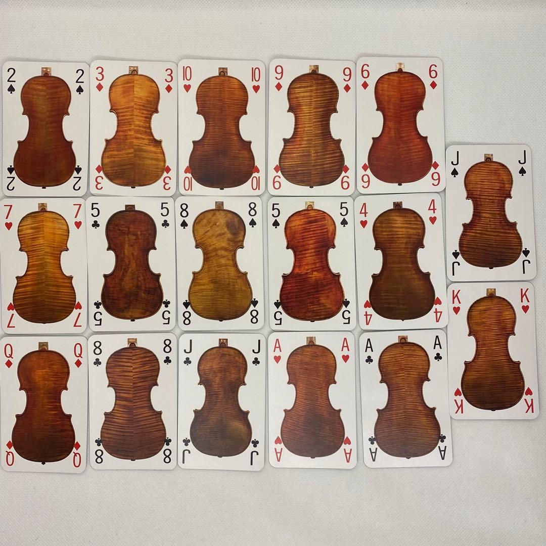 激レア　貴重　モンドムジカ　記念品　トランプ　非売品　バイオリン名作　匿名配送