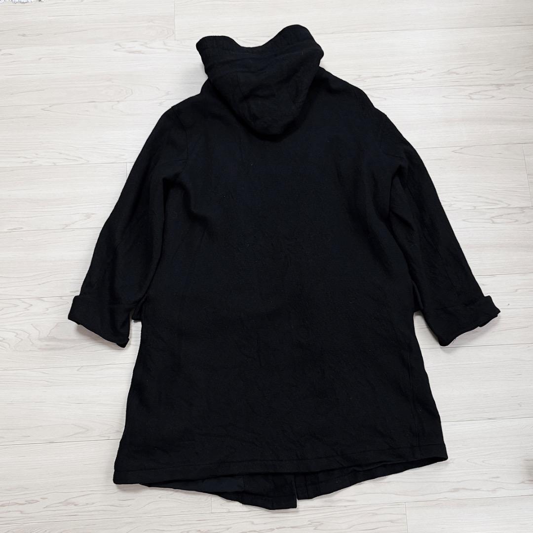 美品［icebreaker × Goldwin メリノウール コート 黒 M］