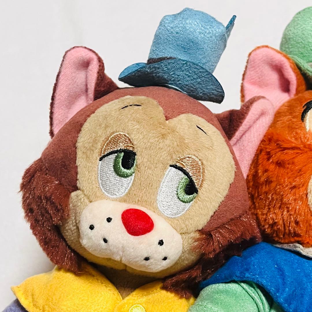 ディズニーストア　ピノキオ　ファウルフェロー　ギデオン　ぬいぐるみ