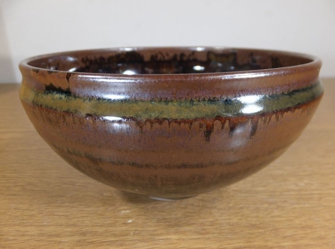 真作保証 鬼丸雪山 自作 高取焼 コレクター放出品 表千家 茶道具 福岡