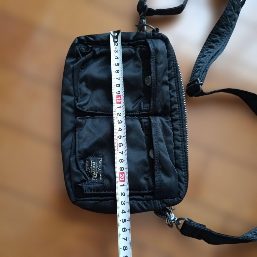 ポーター　タンカー　ショルダーバック　ブラック