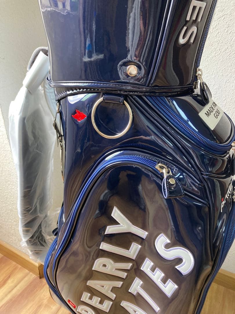 PEARLY GATES キャディバッグ ネイビー ゴルフバッグ