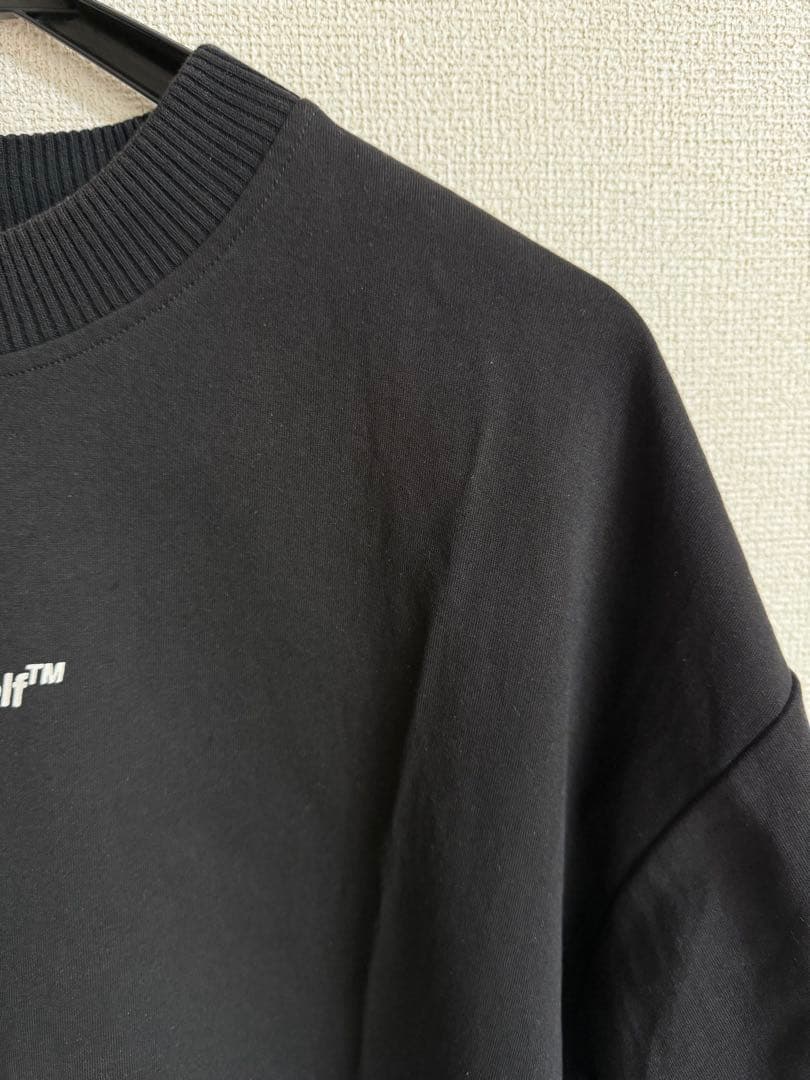 メンズウェア THUNDER STRIPES MOCK NECK TEE