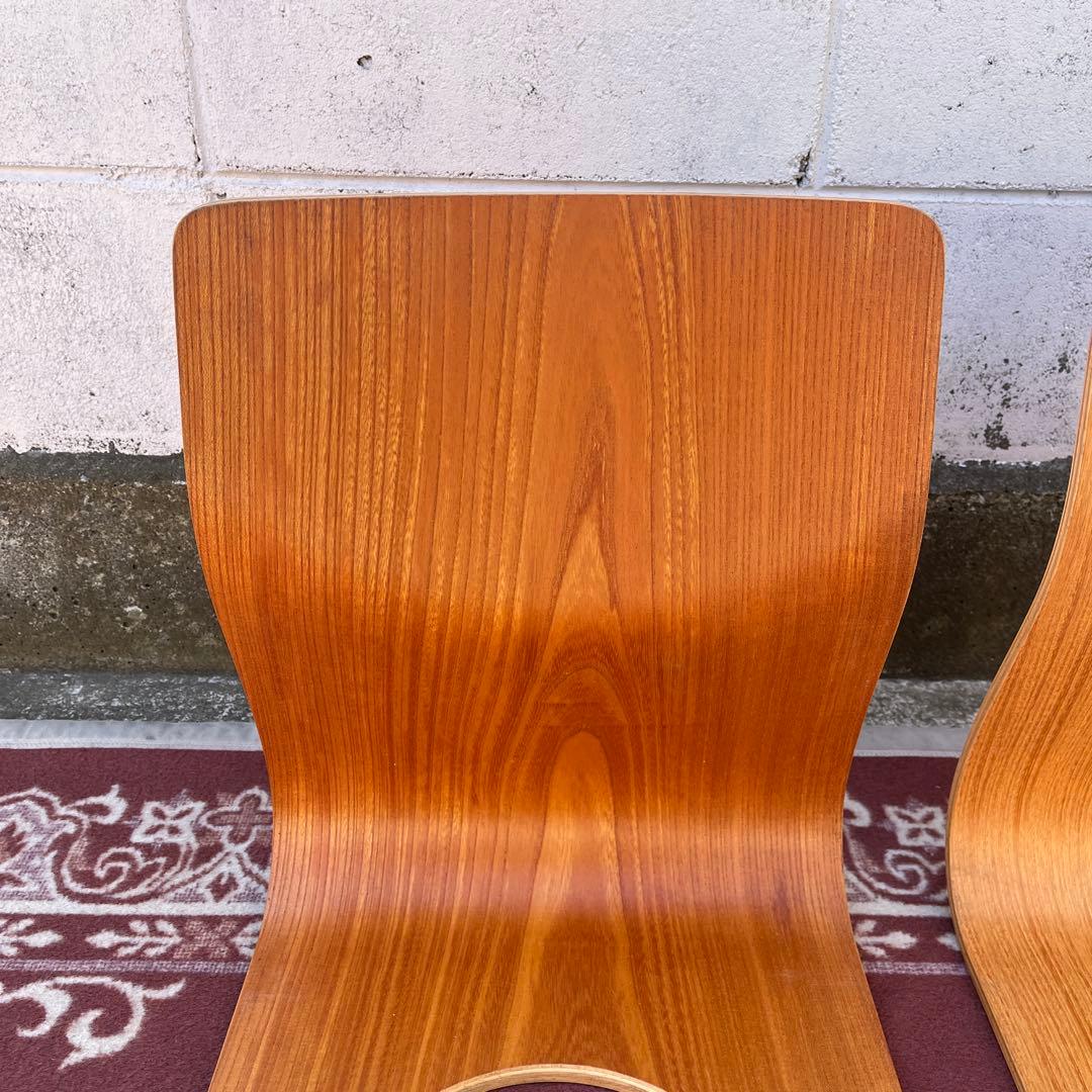 Tendo 天童木工 ◾️2点セット 座椅子 プライウッド 藤森健次 和モダン D