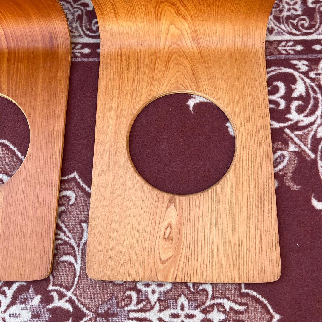 Tendo 天童木工 ◾️2点セット 座椅子 プライウッド 藤森健次 和モダン D