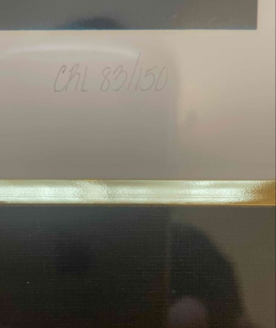 ラッセン　ホエールソング　シルクスクリーンアート