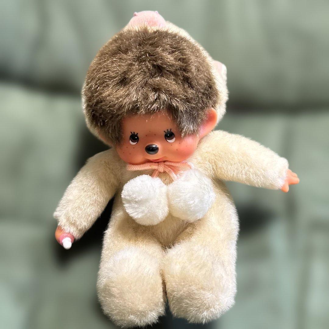 モンチッチ　ぬいぐるみ　アニマルドレスぶた