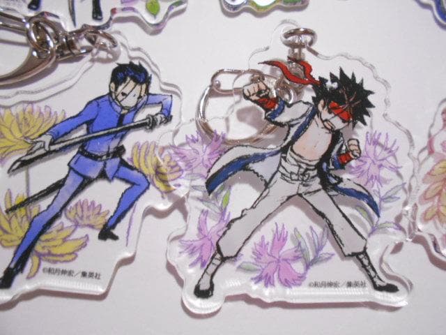 るろうに剣心 グラフアート アクリルキーホルダー 全10種セット