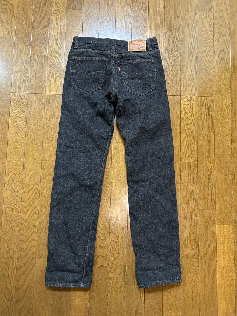 90s USA製 先染め ブラック LEVI'S 501 W31