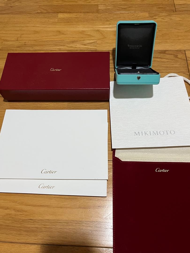 ね*こ様 Van Cleef & Arpels & Cartier ほか　箱、紙