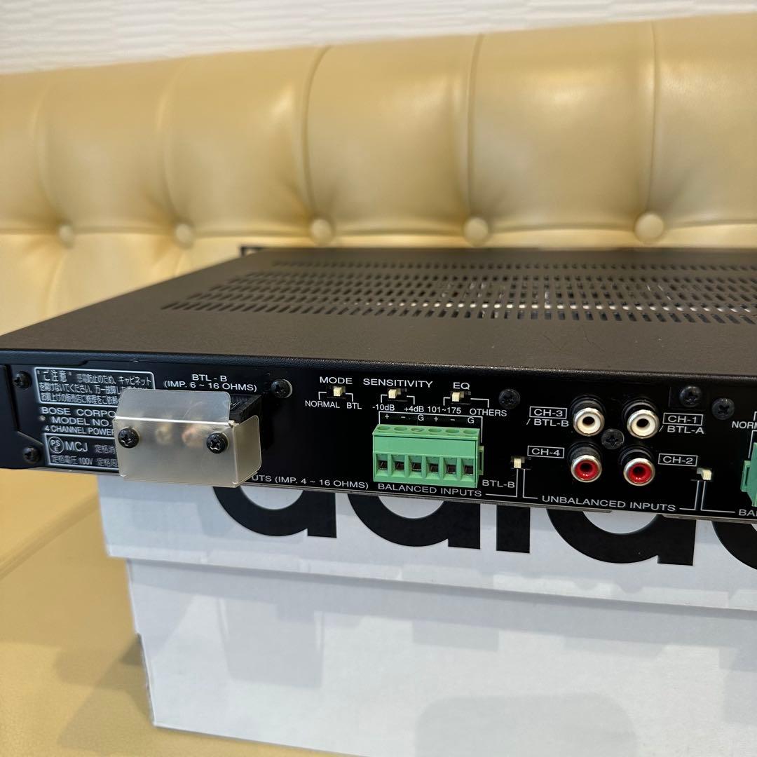 BOSE　ボーズ　プロフェッショナル　パワーアンプ　1200VI 4ch業務用