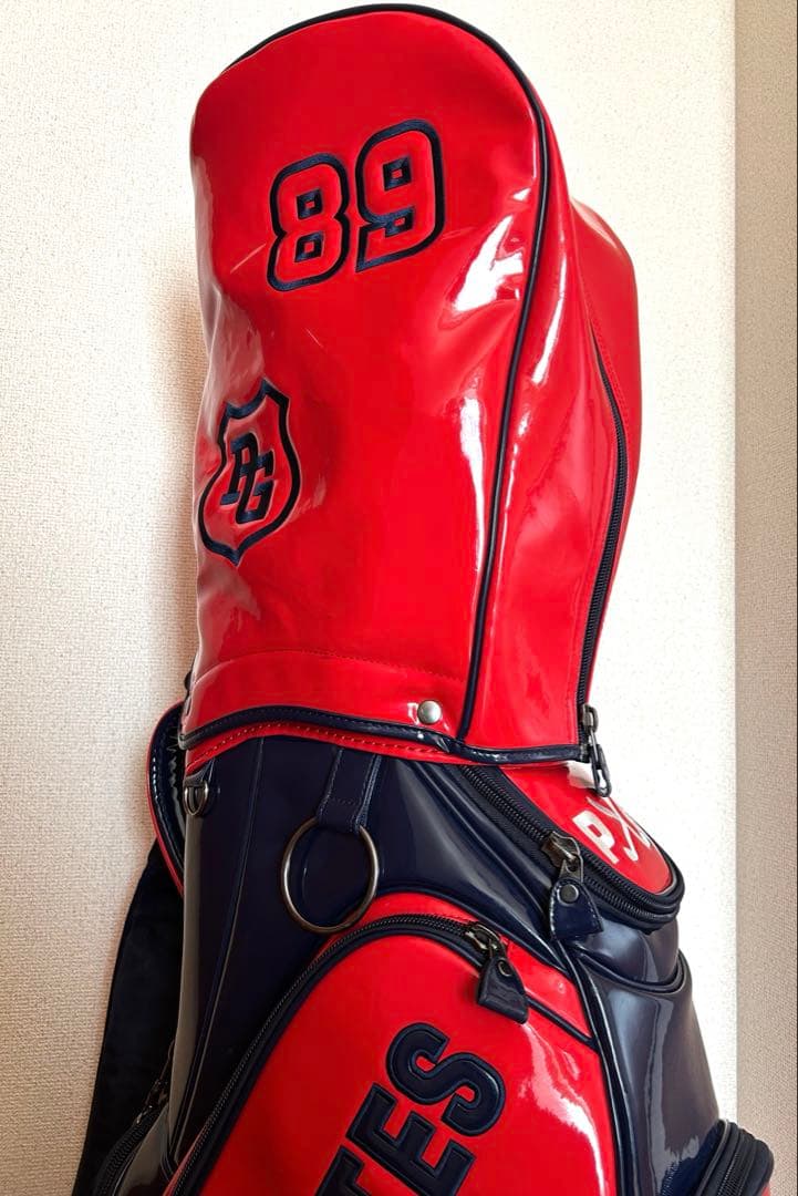 PEARLY GATES キャディバッグ オレンジ