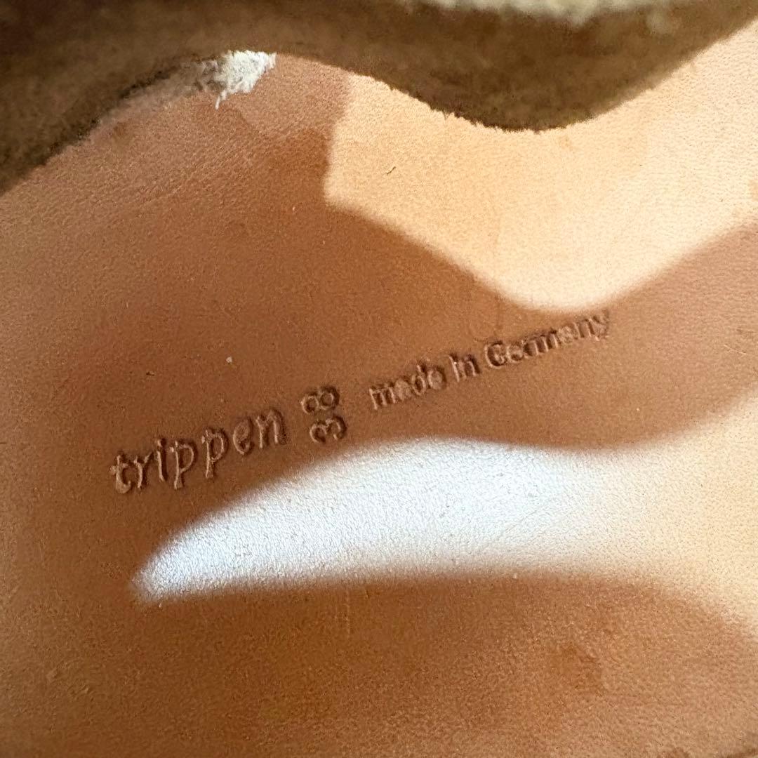trippen トリッペン 本革フラットシューズ 38 バレリーナシューズ
