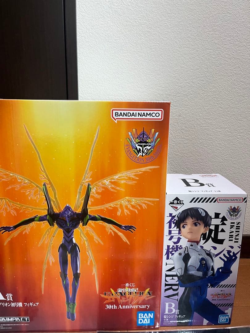 エヴァンゲリオン 一番くじ A賞 B賞　おまけ付き 碇シンジ　初号機
