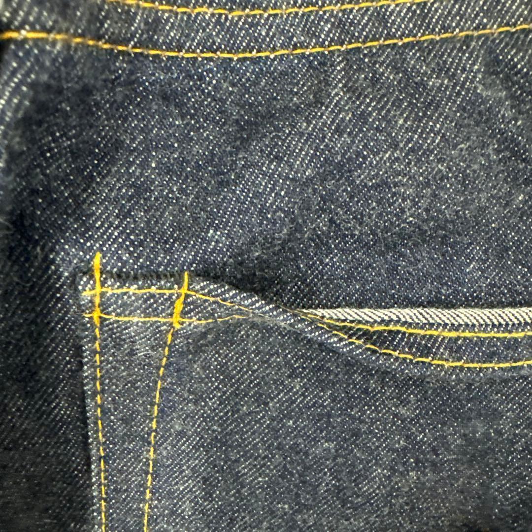 未使用RESOLUTE 710 W28 L30 ワンウォッシュ 濃紺 66モデル