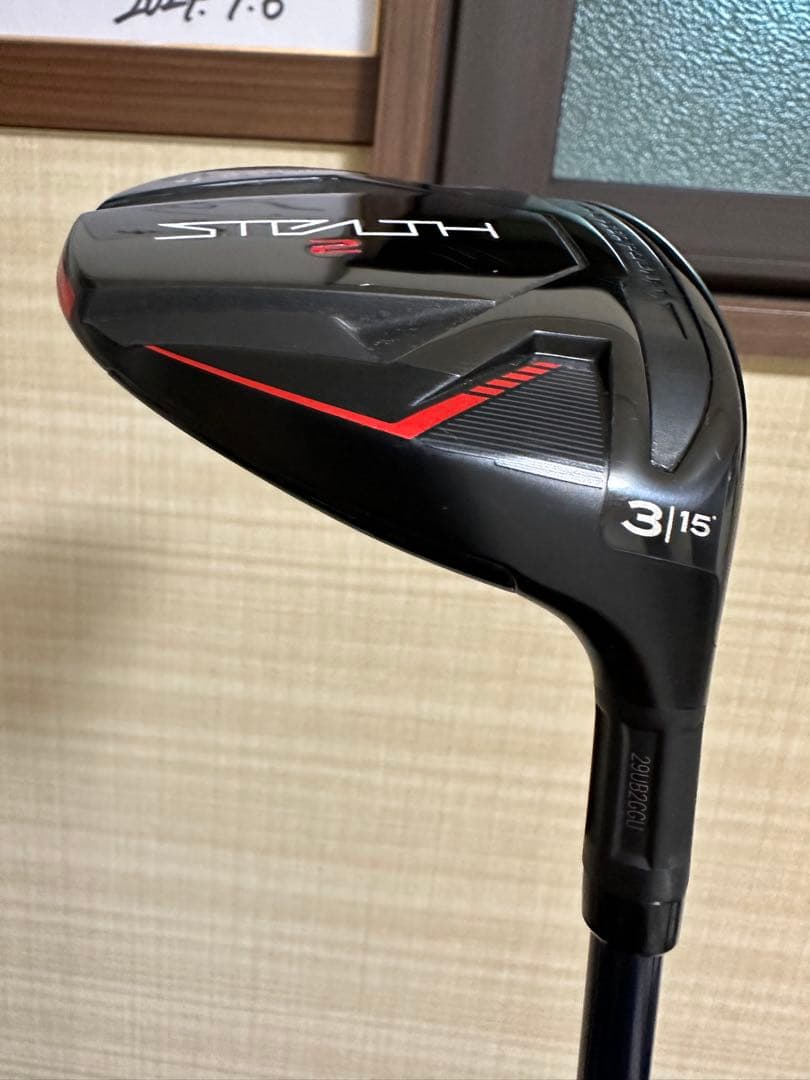 状態良好 ステルス2 15度 3w/ ベンタスブルー ベロコア 6S