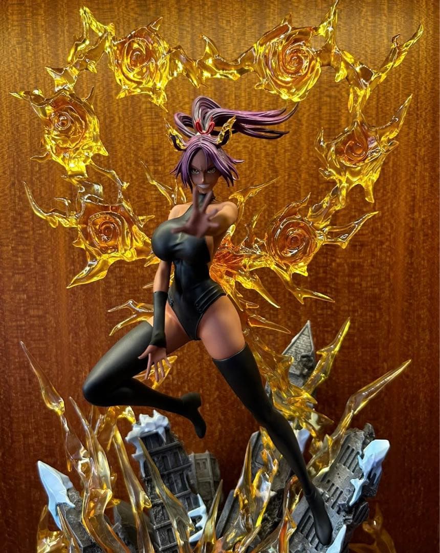 四楓院夜一 ブリーチ BLEACH ガレージキット  フィギュア