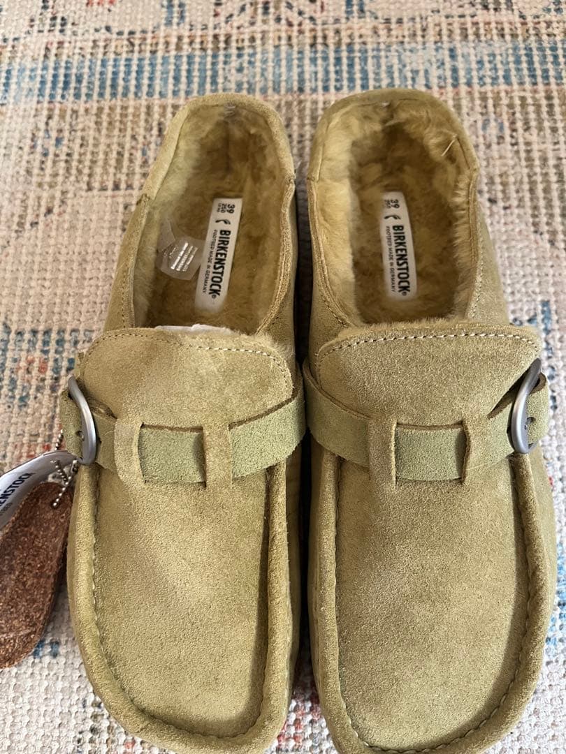 ビルケンシュトック　Buckley sherling EU39 トープ