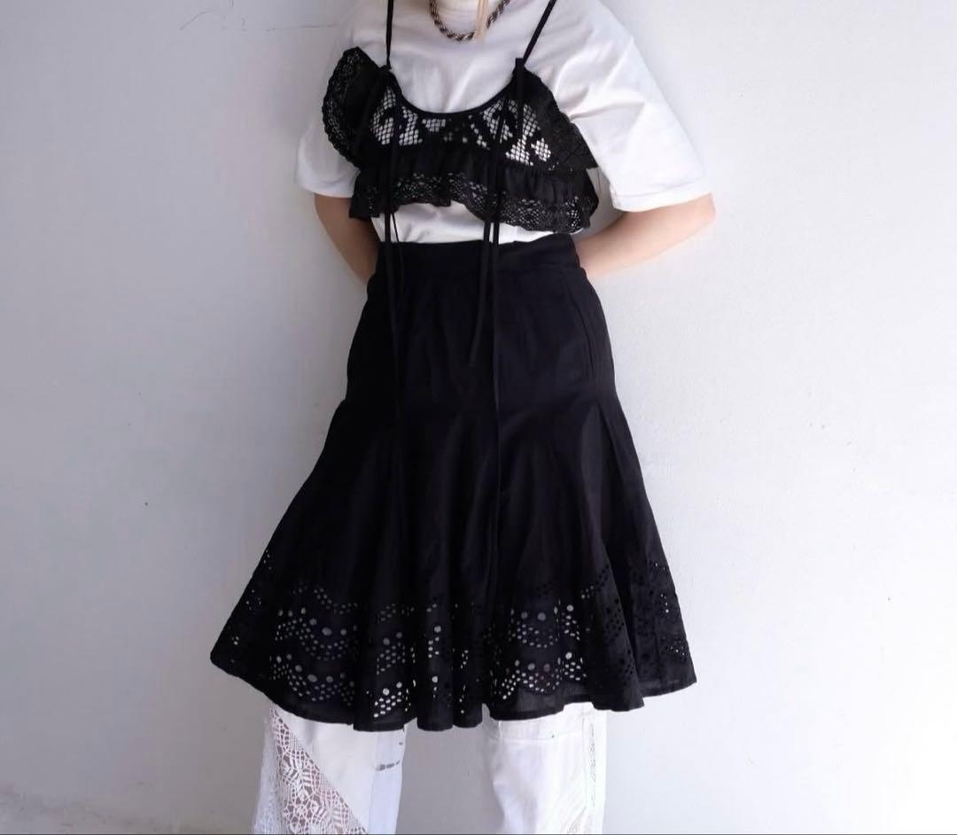 トップス MALION vintage 4way lace camisole