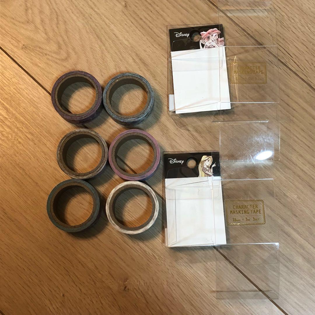 ★新品★ディズニープリンセス  マステ  6種セット