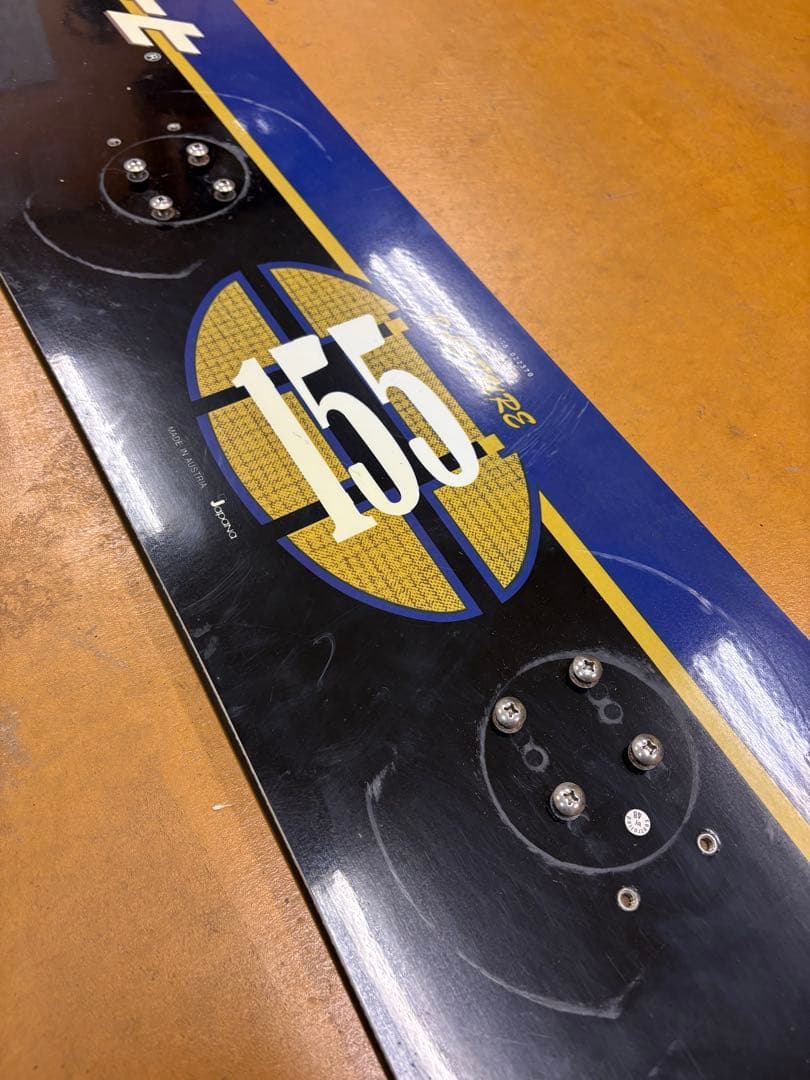 HATE スノーボード 155cm 青/黒　　板のみ