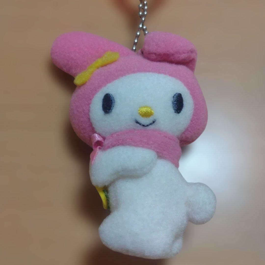 マイメロディ ミニバッグ＆マスコットキーホルダーセット。　　レア