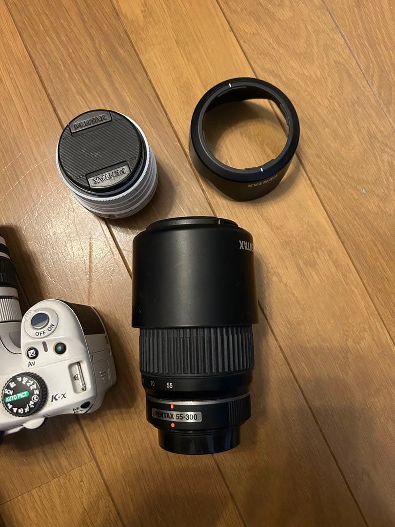 一眼レフカメラ PENTAX K-x ホワイト （ジャンク品）