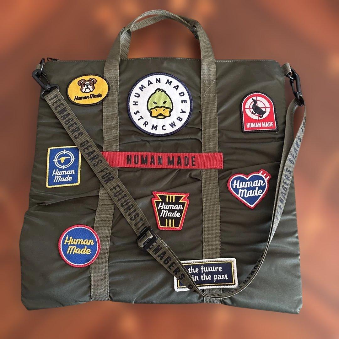 新品♡HUMAN MADE♡HELMET BAG♡オリーブ♡ヘルメットバック