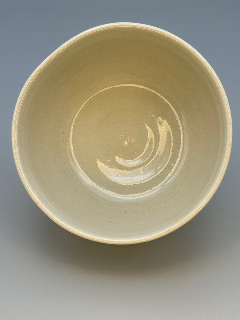 茶道具　茶碗　清風与平　菊画